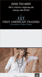 Mobile Screenshot of firstamericantraders.com